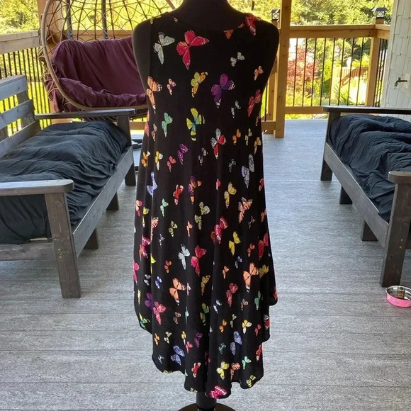 Shiva Fashions | Butterfly 🦋 Tank Top Dress - Picture 5 of 7